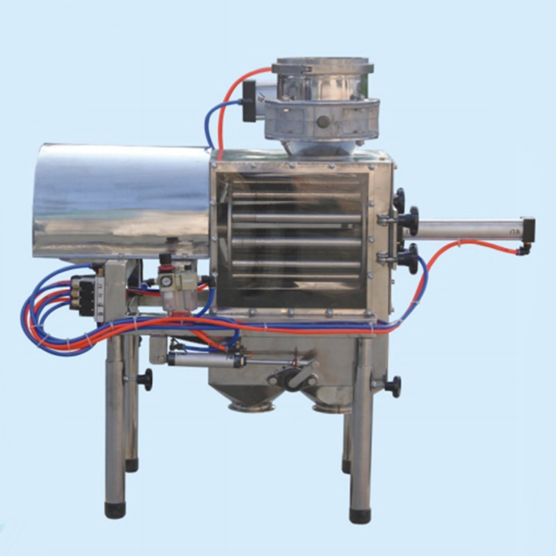 永磁轉(zhuǎn)動(dòng)式干粉自動(dòng)除鐵器